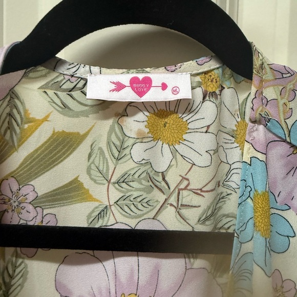 Buddy Love Floral Print duster - Picture 2 of 2